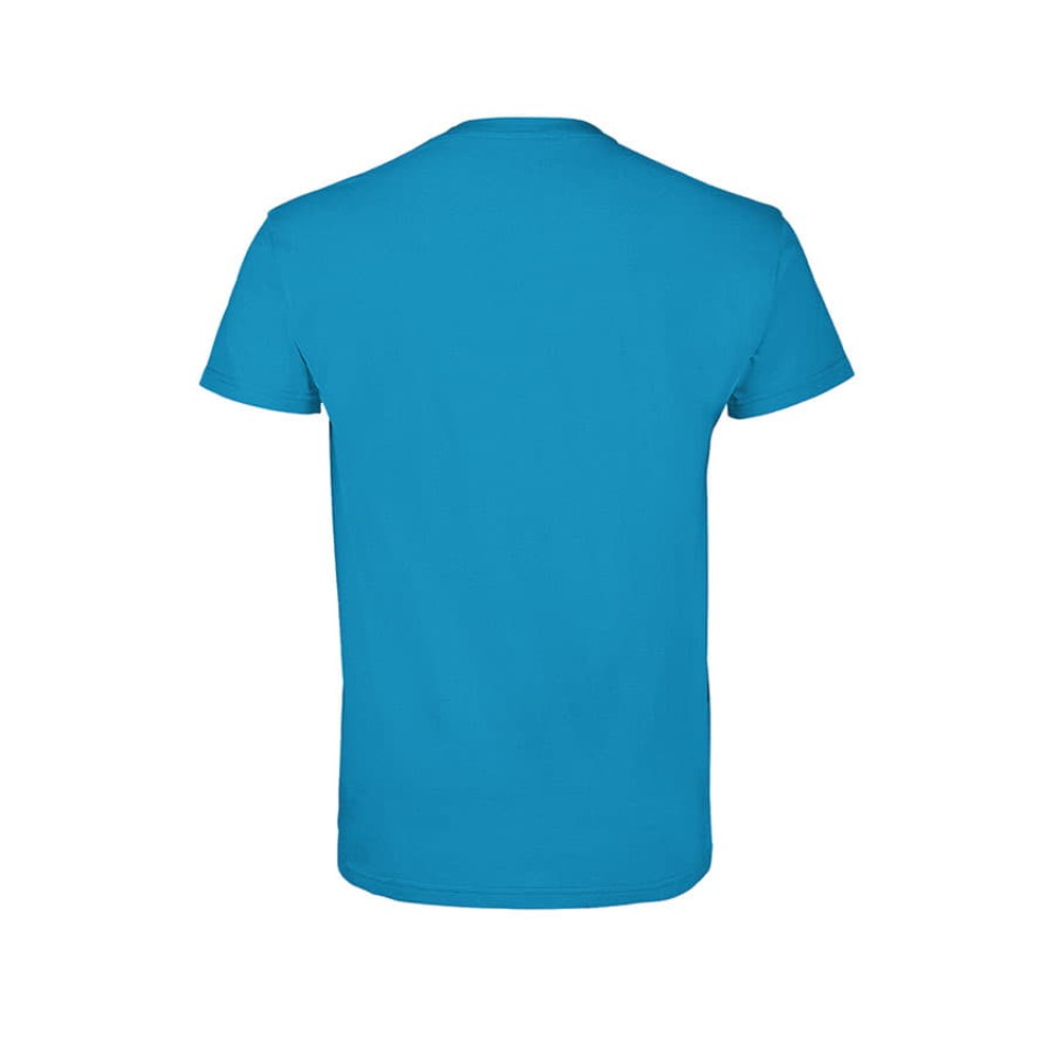 Футболка мужская IMPERIAL, лазурный, 2XL, 100% хлопок 190г/м2