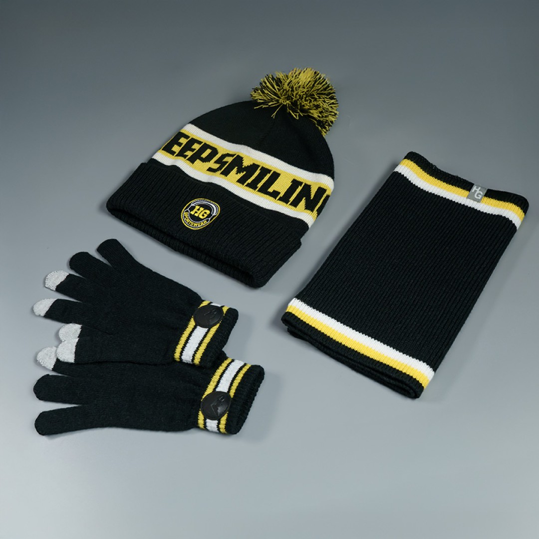 Образец вязанные перчатки с сенсорными пальцами CUSTOM MERCH, 100% аркил