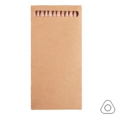 Цветные карандаши KINDERLINE middle,12 цветов, дерево, картон