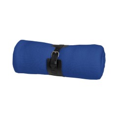 Плед  "Belt", синий, 130 х 180 см, 100% акрил, с поясом