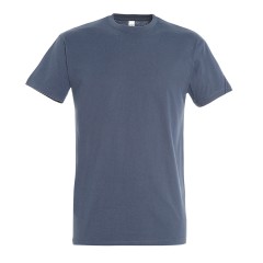 Футболка мужская IMPERIAL, джинсовый, 3XL, 100% хлопок 190г/м2