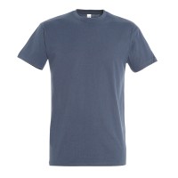Футболка мужская IMPERIAL, джинсовый, 4XL,100% хлопок 190г/м2