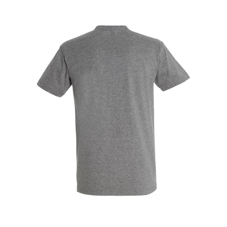 Футболка мужская IMPERIAL, серый меланж, 3XL, 85% хлопок, 15% вискоза, 190 г/м2