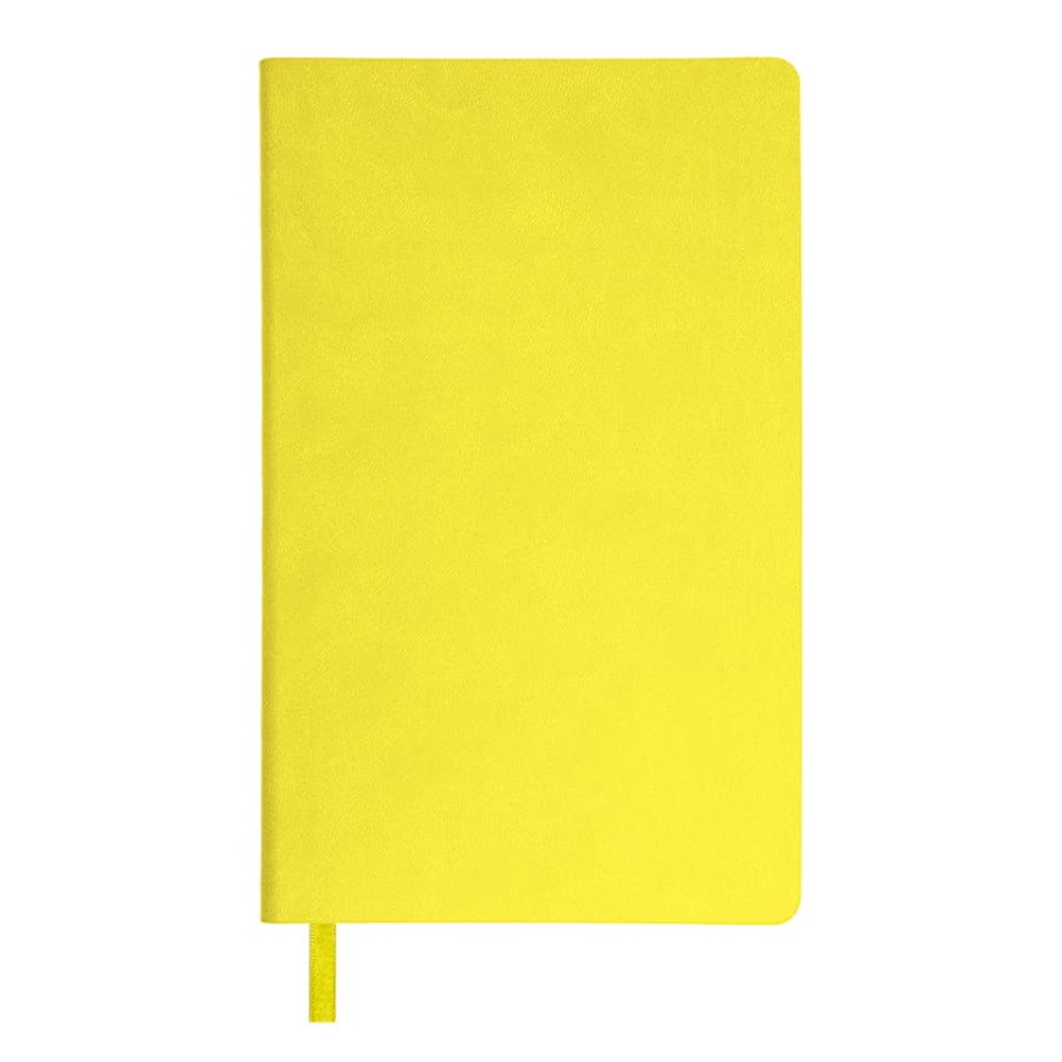 Ежедневник недатированный "FunkyPlan", 130*210 мм, желтый, серый форзац, блок в линейку