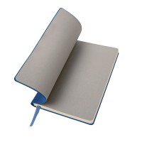 Ежедневник недатированный "FunkyPlan", 130*210 мм, синий, серый форзац, блок-линейка