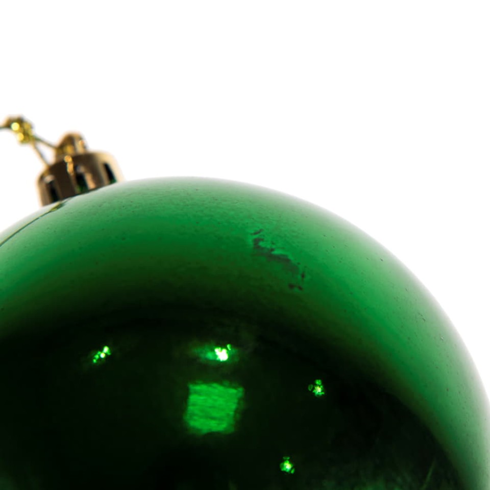 Шар новогодний Gloss, диаметр 8 см., пластик, красный