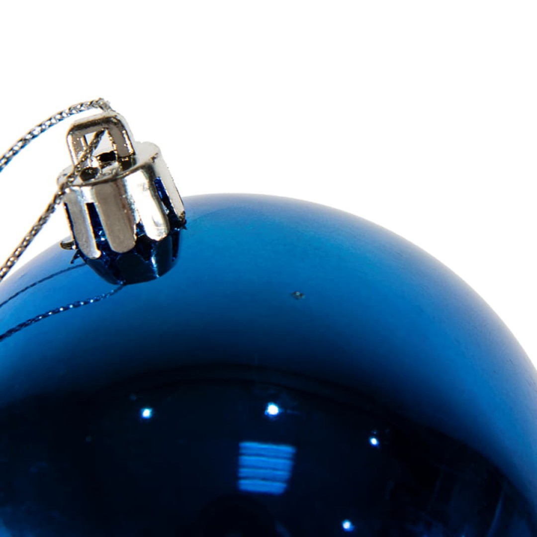 Шар новогодний Gloss, диаметр 8 см., пластик, красный