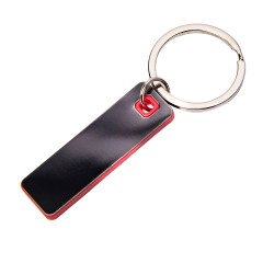 Брелок TONER STICK, 5,28 x 1.6 x 0,42 см, красный, металл/пластик