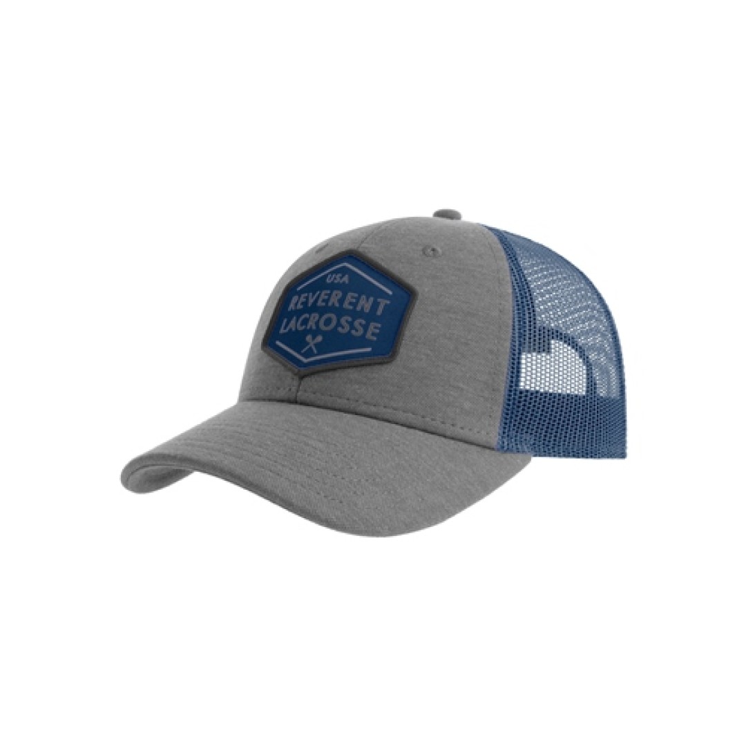 Образец бейсболка с кастомизацией LAB2224, синий, 100% полиэстер