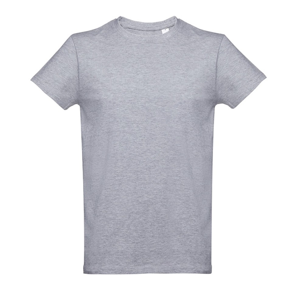 Футболка мужская ANKARA, серый меланж, XS, 90% хлопок, 10% вискоза, 190 г/м2