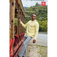 Толстовка мужская COLOMBO, серый меланж, 2XL, 50% хлопок, 50% полиэстер, 240 г/м2