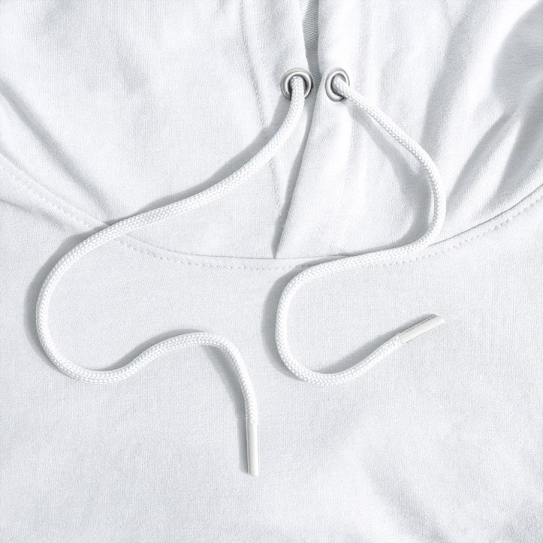 Толстовка мужская с капюшоном SELEN, белый, S, 50 % хлопок, 50% полиэстер, 260 г/м2