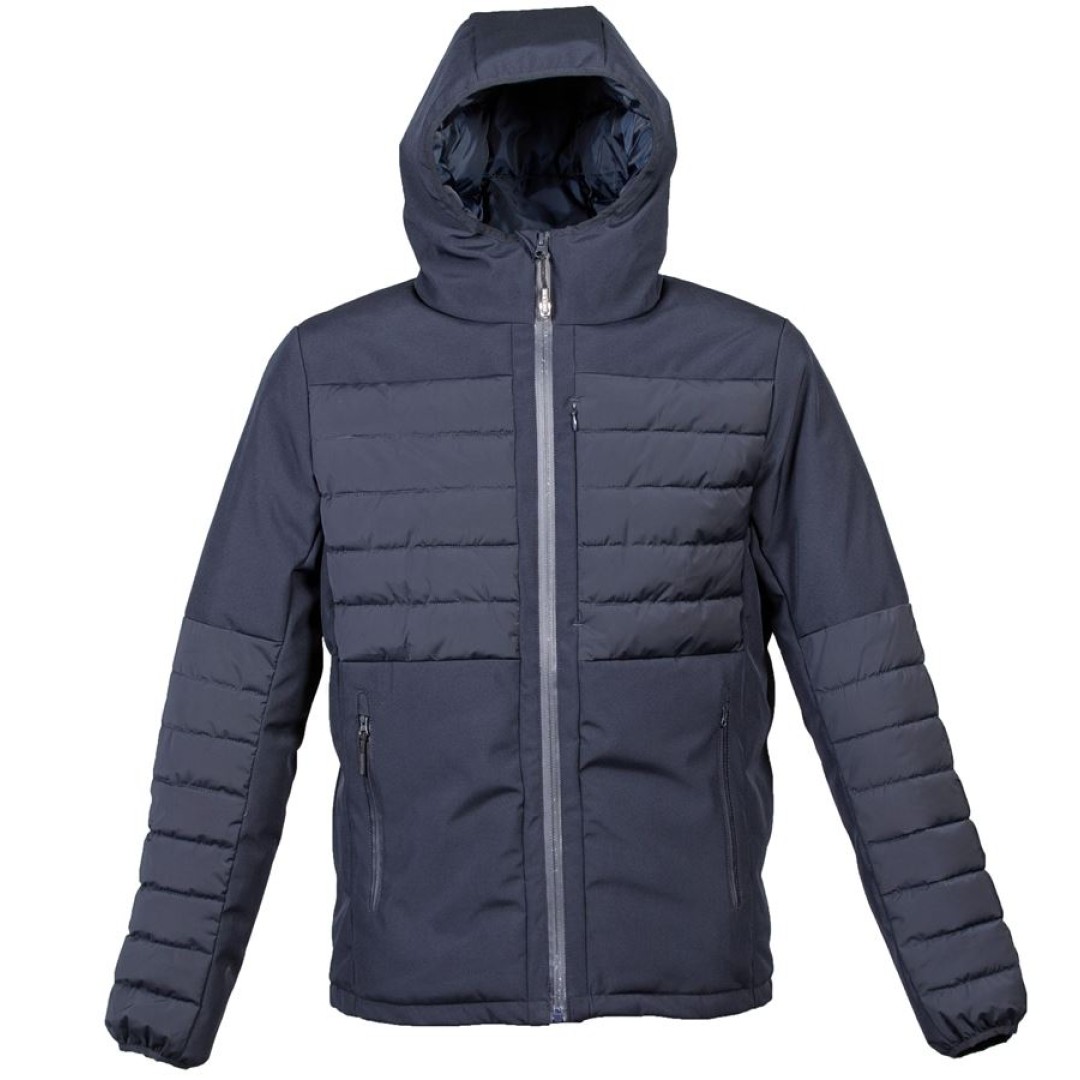 Куртка мужская "CANADA", тёмно-синий, S, 94% полиэстер, 6% эластан, 240г/м2, наполнитель: 100% полиэ