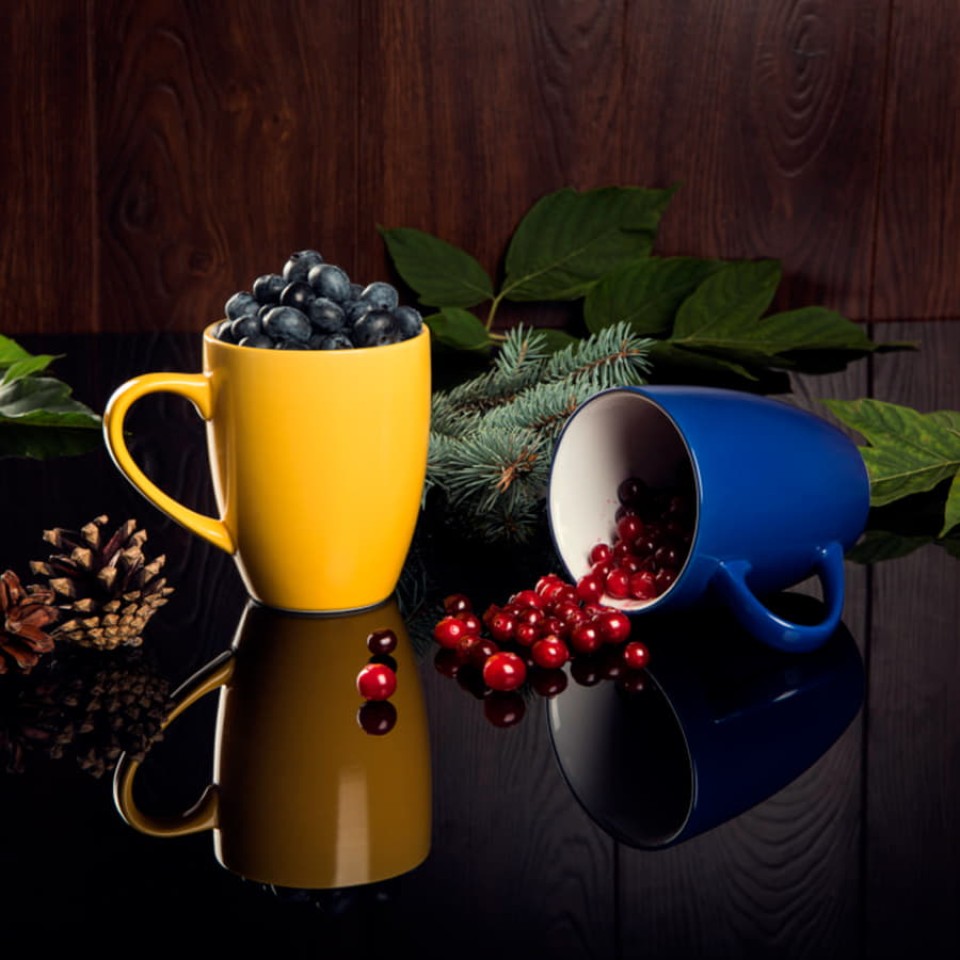 Кружка "Milar", зеленый, 350мл, фарфор