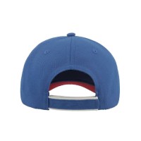 Бейсболка "Zoom Piping Sandwich", 6 клиньев, застежка на липучке, синий, 30% хлопок, 65% полиэстер