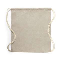 Рюкзак KONIM, бежевый, 42x38 см, 100% переработанный хлопок, 120 г/м2