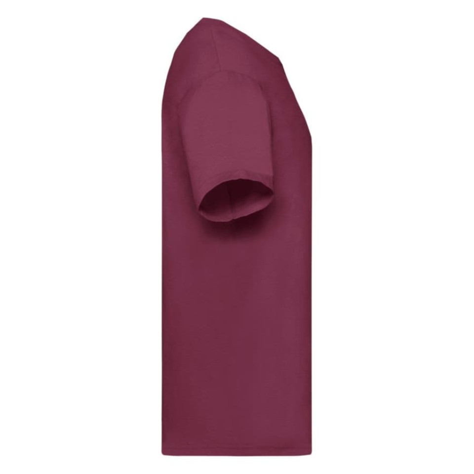 Футболка мужская VALUEWEIGHT T 165, бордовый_3XL, 100% хлопок