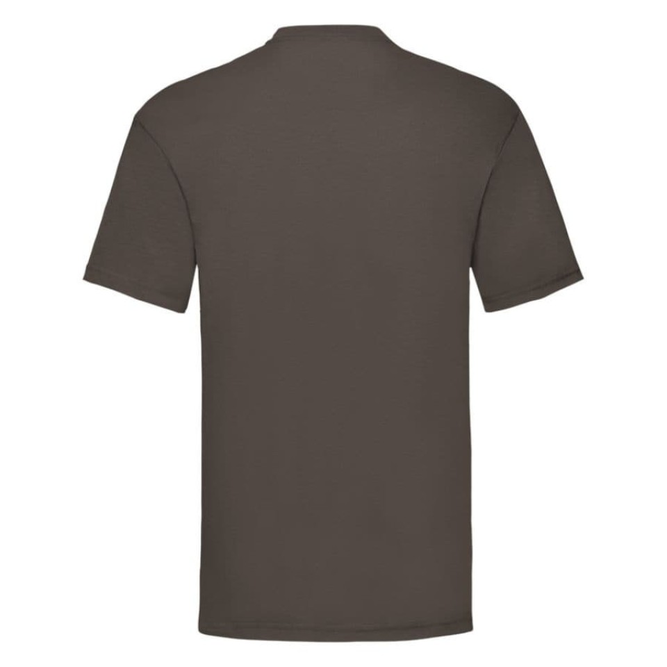 Футболка мужская VALUEWEIGHT T 165, шоколадный_3XL, 100% хлопок