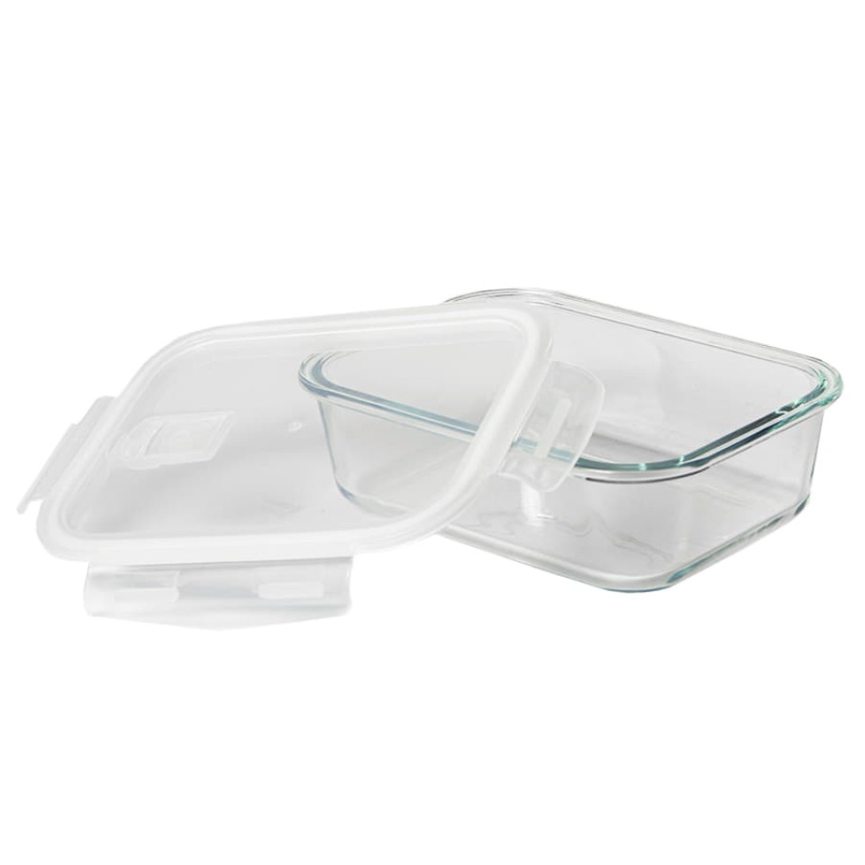 Ланч-бокс TUBER, 20,2х6,7х15,2см, 1 л, боросиликатное стекло, пластик