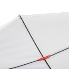 Воздушный змей "РОМБ", белый, 70*60 см, полиэстер, шелкография