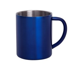Кружка YOZAX, 280 мл, синий, нержавеющая сталь