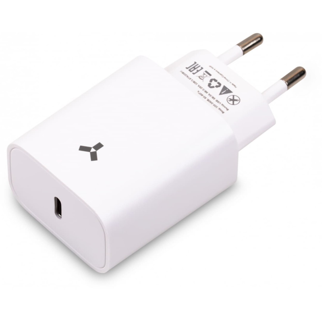 Адаптер сетевой ACCESSTYLE BASALT 20WT, белый