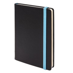 Набор подарочный HYPER: кружка, ежедневник, ручка, черный/голубой