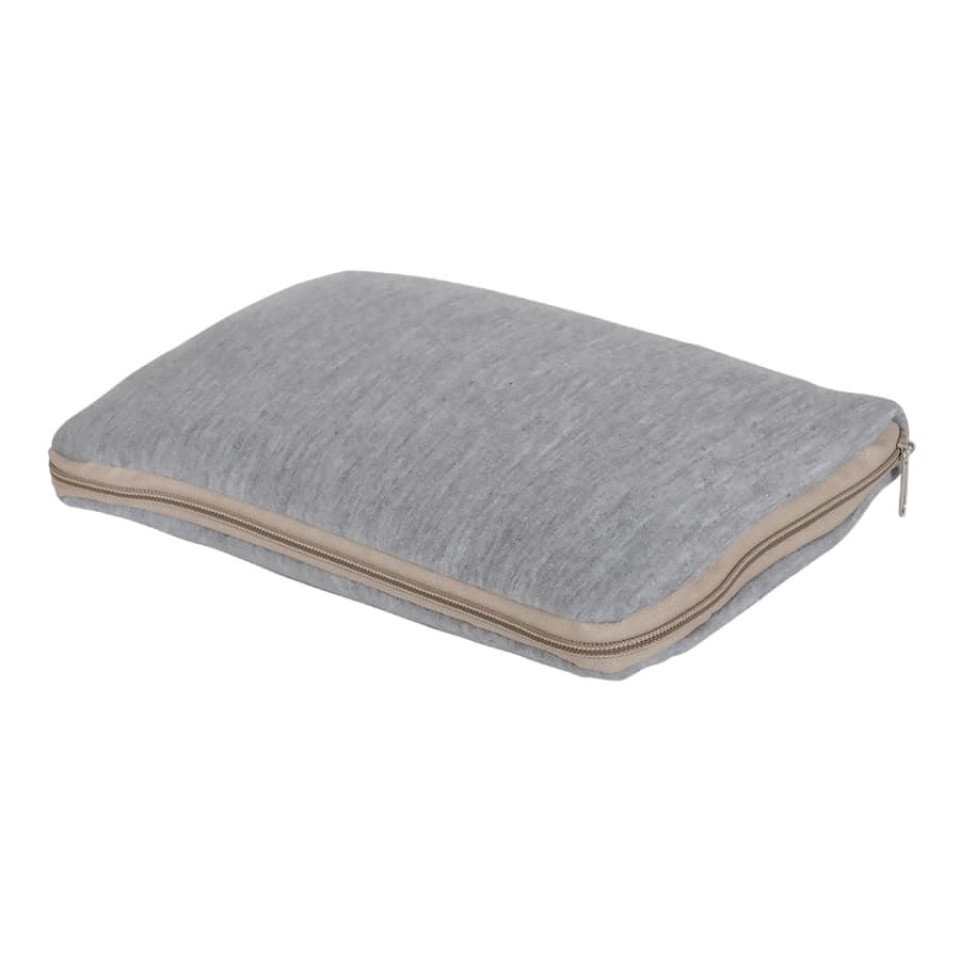 Набор дорожный "Релакс", серый, 20х15 см,  хлопок/нейлон