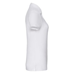 Поло "Lady-Fit 65/35 Polo", белый_М, 65% п/э, 35% х/б, 170 г/м2