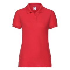 Поло "Lady-Fit 65/35 Polo", красный_L, 65% п/э, 35% х/б, 180 г/м2
