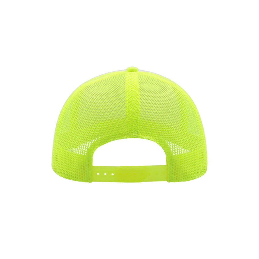 Бейсболка "RAPPER", 5 клиньев, пластиковая застежка, желтый с белым,100% полиэстер,плотность 80 г/м2