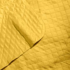 Плед для пикника "Rest", жёлтый, 115 х 140 см, двухсторонний материал флис 150 гр/м2+оксфорд  210 T