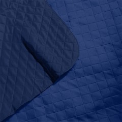 Плед для пикника "Rest", синий, 115 х 140 см, двухсторонний материал флис 150 гр/м2+оксфорд  210 T