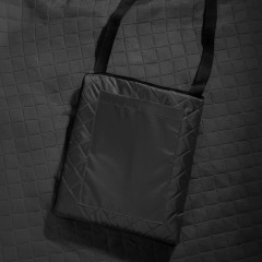 Плед для пикника "Rest", чёрный, 115 х 140 см, двухсторонний материал флис 150 гр/м2+оксфорд  210 T