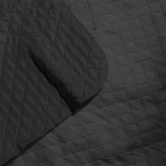 Плед для пикника "Rest", чёрный, 115 х 140 см, двухсторонний материал флис 150 гр/м2+оксфорд  210 T