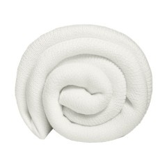 Плед  "Belt", белый, 130 х 180 см, 100% акрил, с поясом