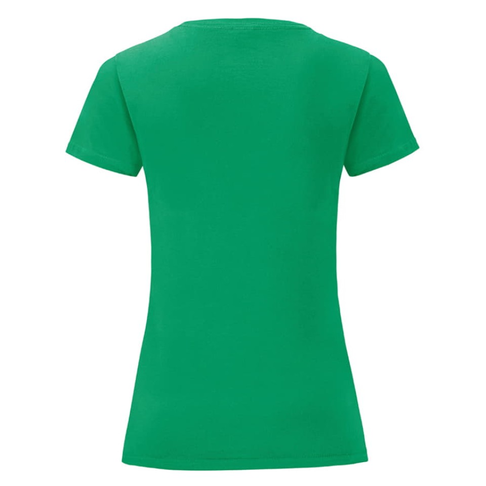 Футболка "Ladies Iconic", зеленый, L, 100% хлопок, 150г/м2