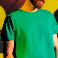 Футболка "Iconic", серый меланж,  XL, 97% х/б, 3% полиэcтер, 150 г/м2