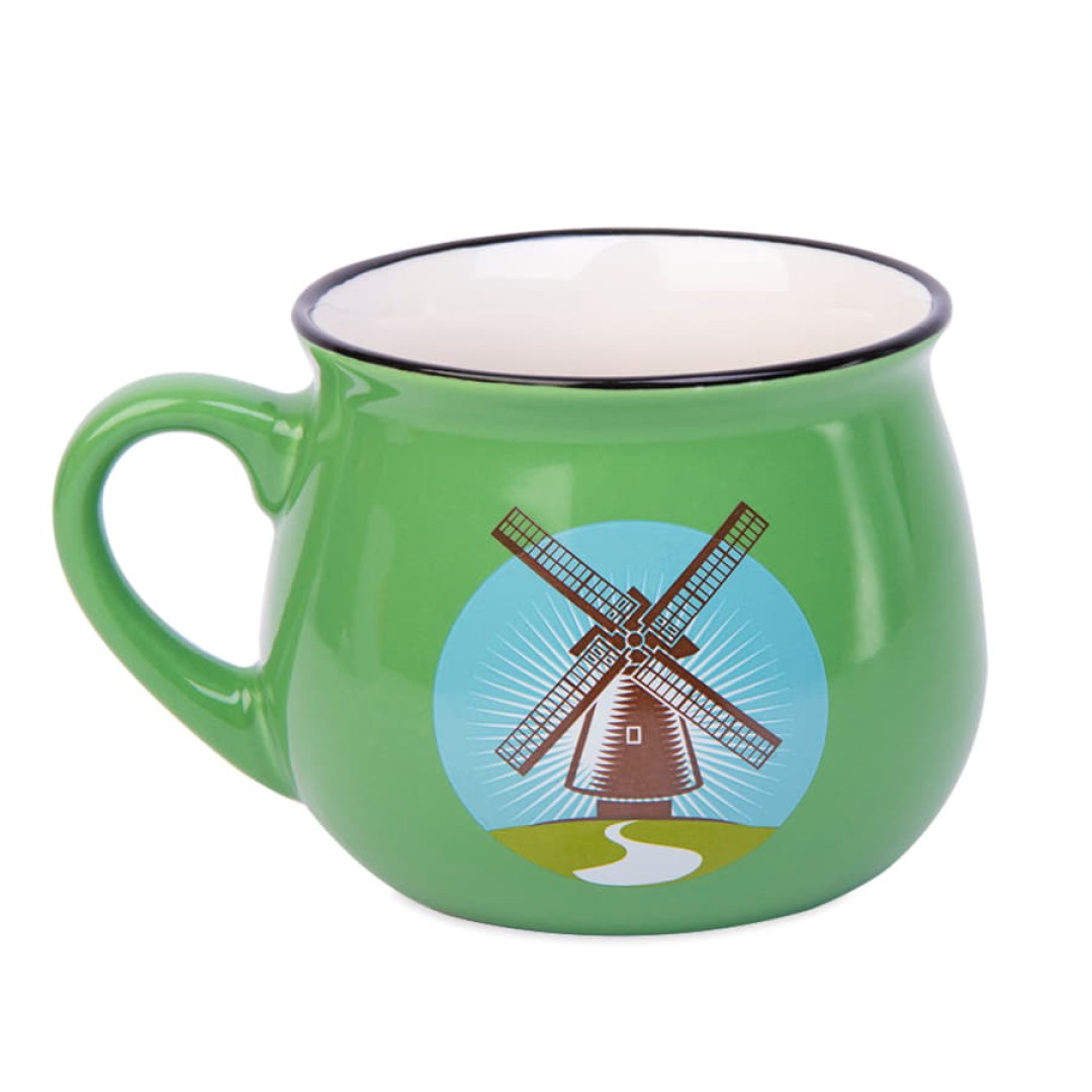 Кружка COUNTRY, желтый, 300мл, фарфор