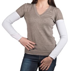 Рукава Tattoo, белый, 100% полиэстер , размер: 12428 см