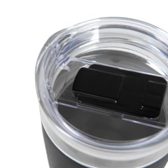 Термокружка вакуумная "Cristal", белый, 350 мл, металл, стекло