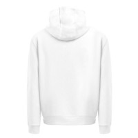 Толстовка мужская с капюшоном KARACHI, белый, 2XL, 80% хлопок, 20% полиэстер, плотность 280 г/м2