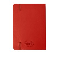 Блокнот SHADY JUNIOR с элементами планирования,  А6, красный, кремовый блок в клетку