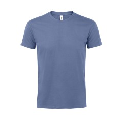 Футболка мужская IMPERIAL, сиренево-синий, 2XL, 100% хлопок, 190г/м2