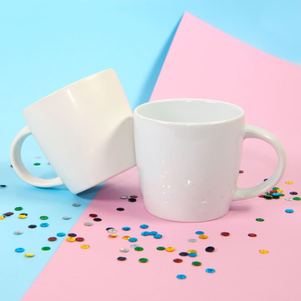 Кружка MILK , белый, 300мл, тонкая керамика, глянцевое покрытие