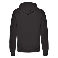 Толстовка CLASSIC HOODED 3XL черный 80% хлопок, 20% полиэстер, плотность 280г/м2