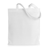 Сумка для покупок "JAZZIN", белый, 40 x 36 см, 100% полиэстер, 80г/м2