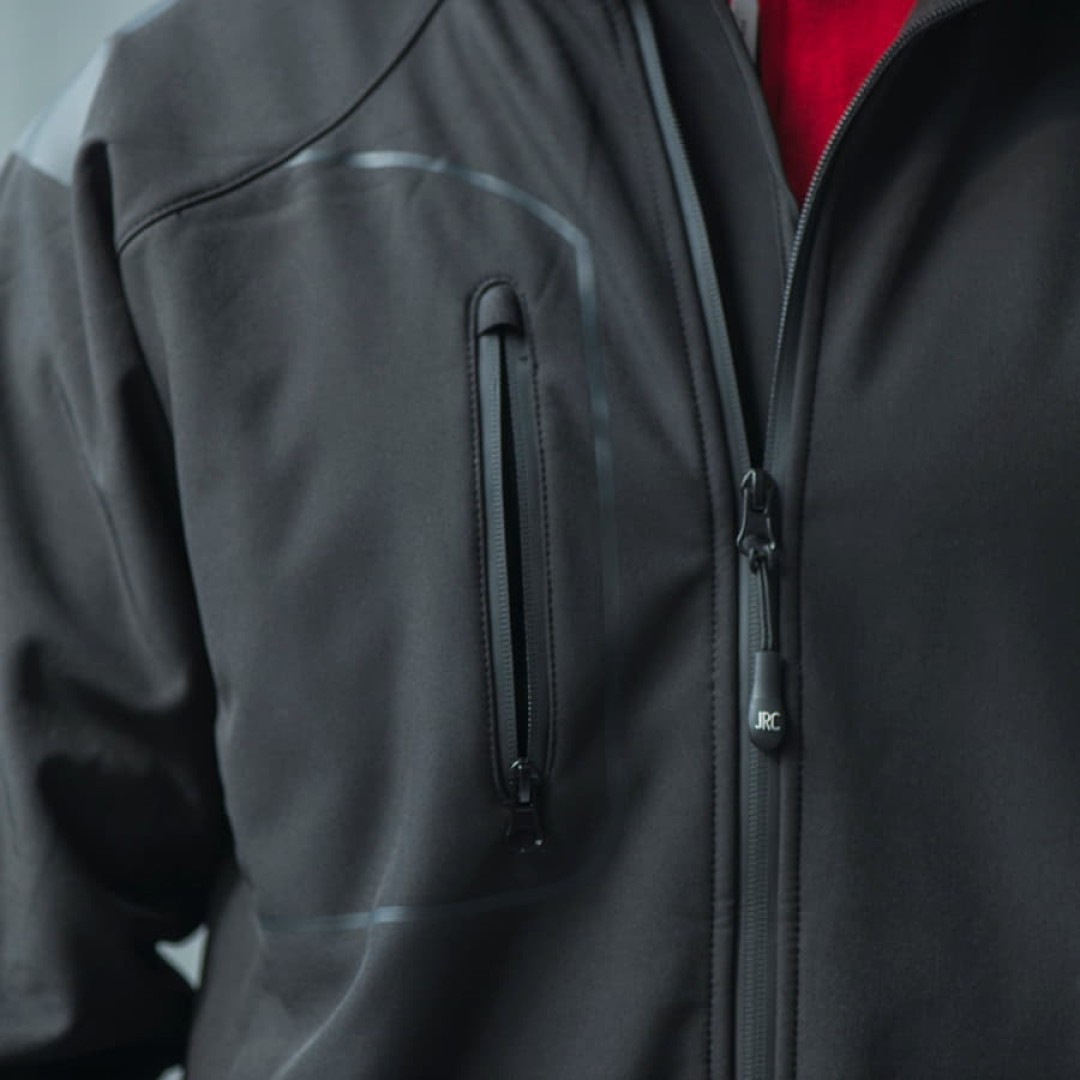 Куртка мужская "ARTIC", красный,S, 97% полиэстер, 3% эластан,  320 г/м2