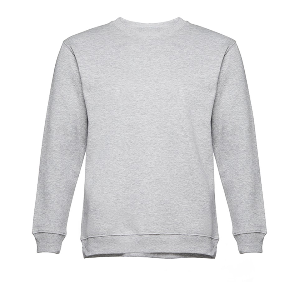 Толстовка мужская DELTA, серый меланж, 2XL, 50% хлопок, 50% полиэстер, плотность 300 г/м2