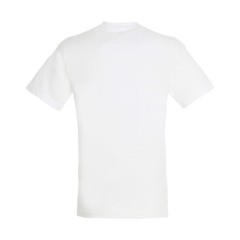Футболка мужская REGENT, белый, XXS, 100% хлопок, 150 г/м2